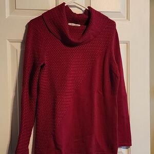 Gorgeous Red-ish Rose Sweater